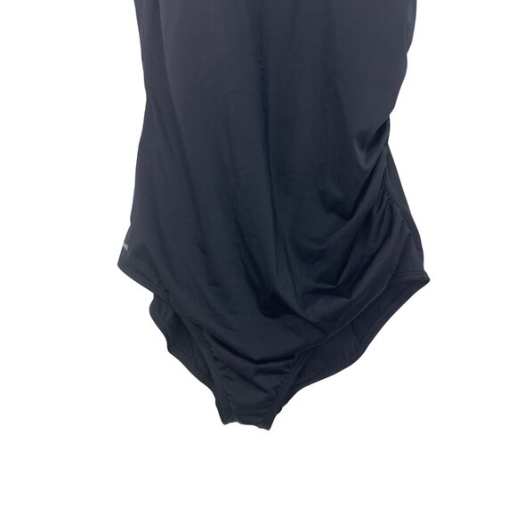 Speedo Women Black One-Piece Swimsuit Size 18 Padded Cup - Picture 8 of 10